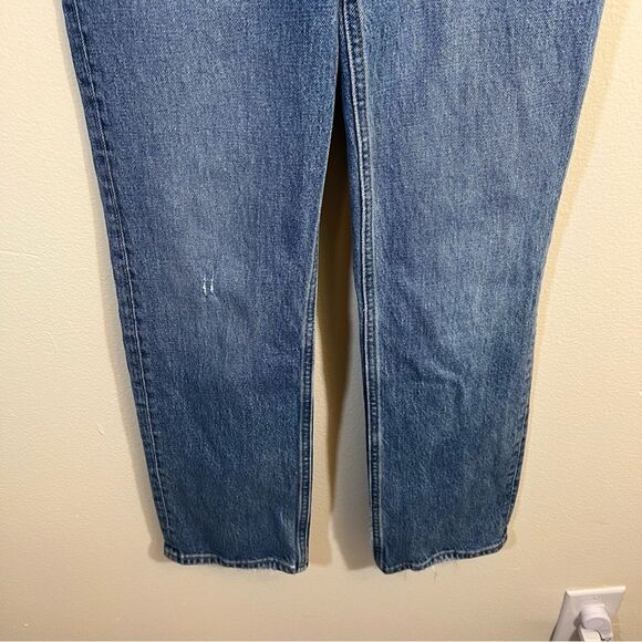 Abercrombie & Fitch Women’s Blue The 90’s Straight Ultra High Rise Jeans 00S - Picture 3 of 8